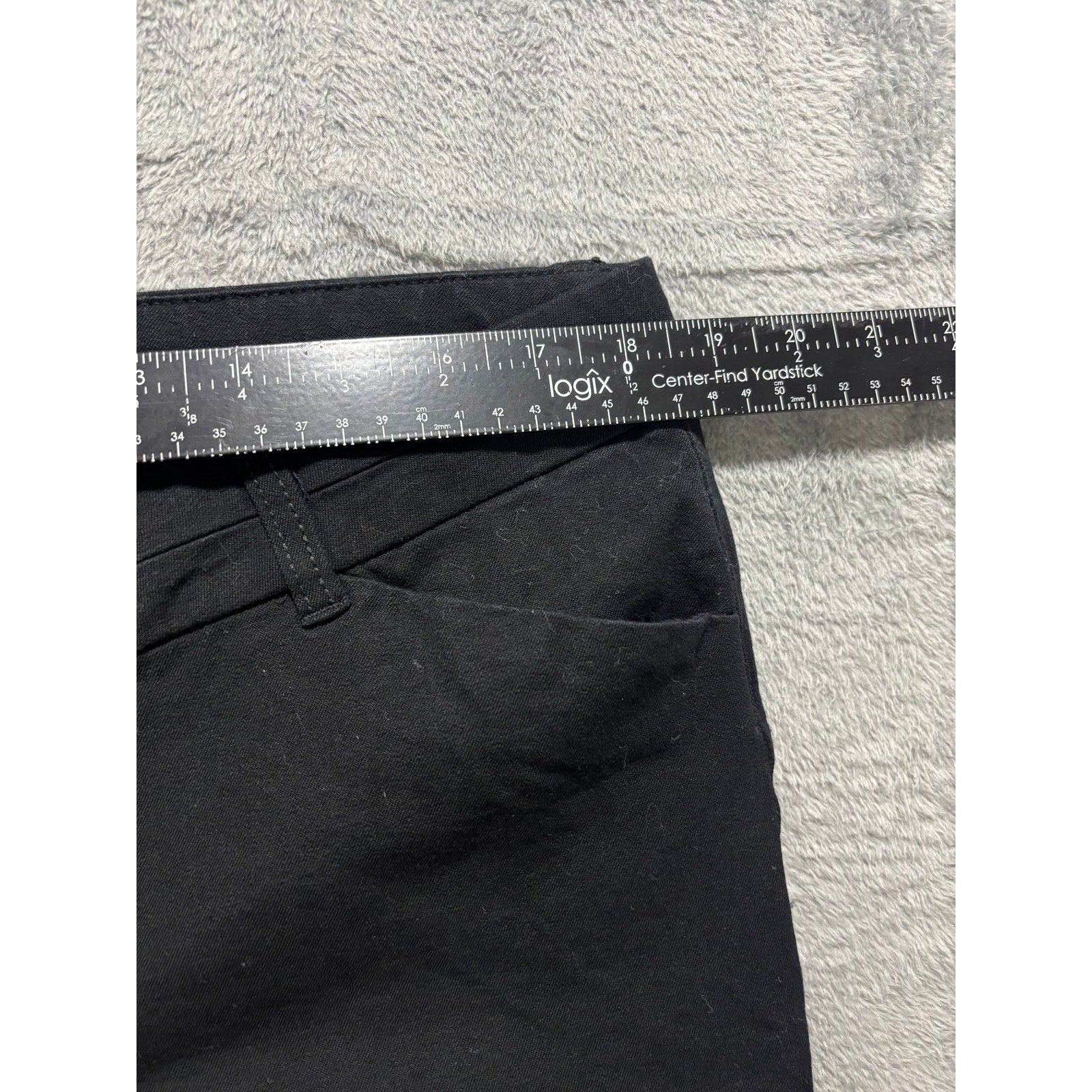 Gap 18R Black Slim City Crop Pants Womens Casual Preppy Office Workwear