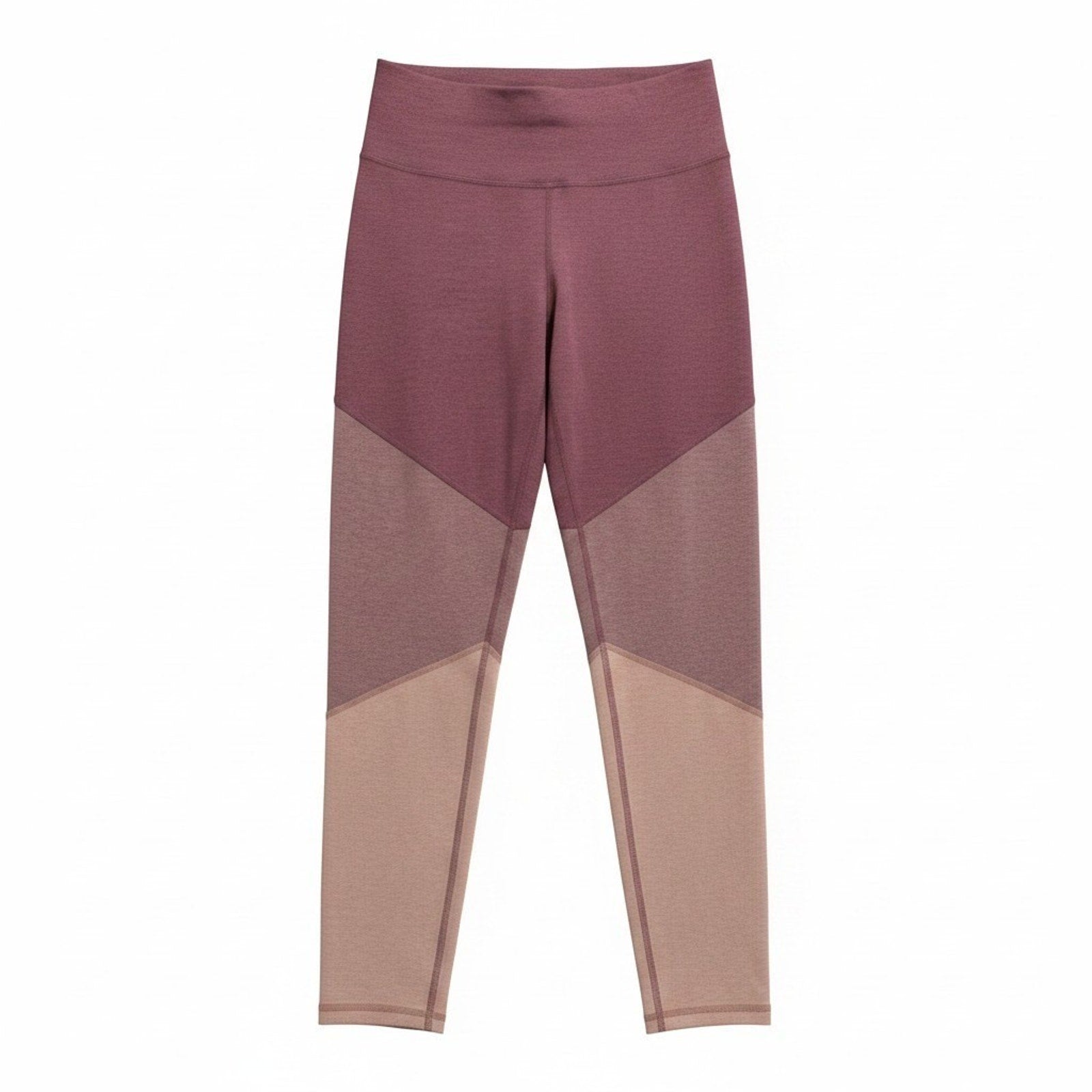 Old Navy Active Go-Dry Colorblock High Rise Leggings XL Plum Mauve Workout