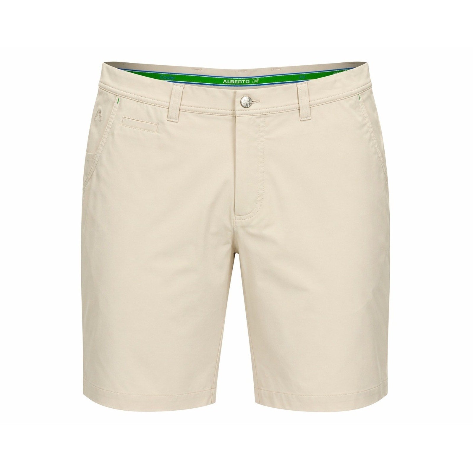 Alberto Golf Shorts Mens EU 58 US 42 Beige Performance Stretch Cooler Modern Fit