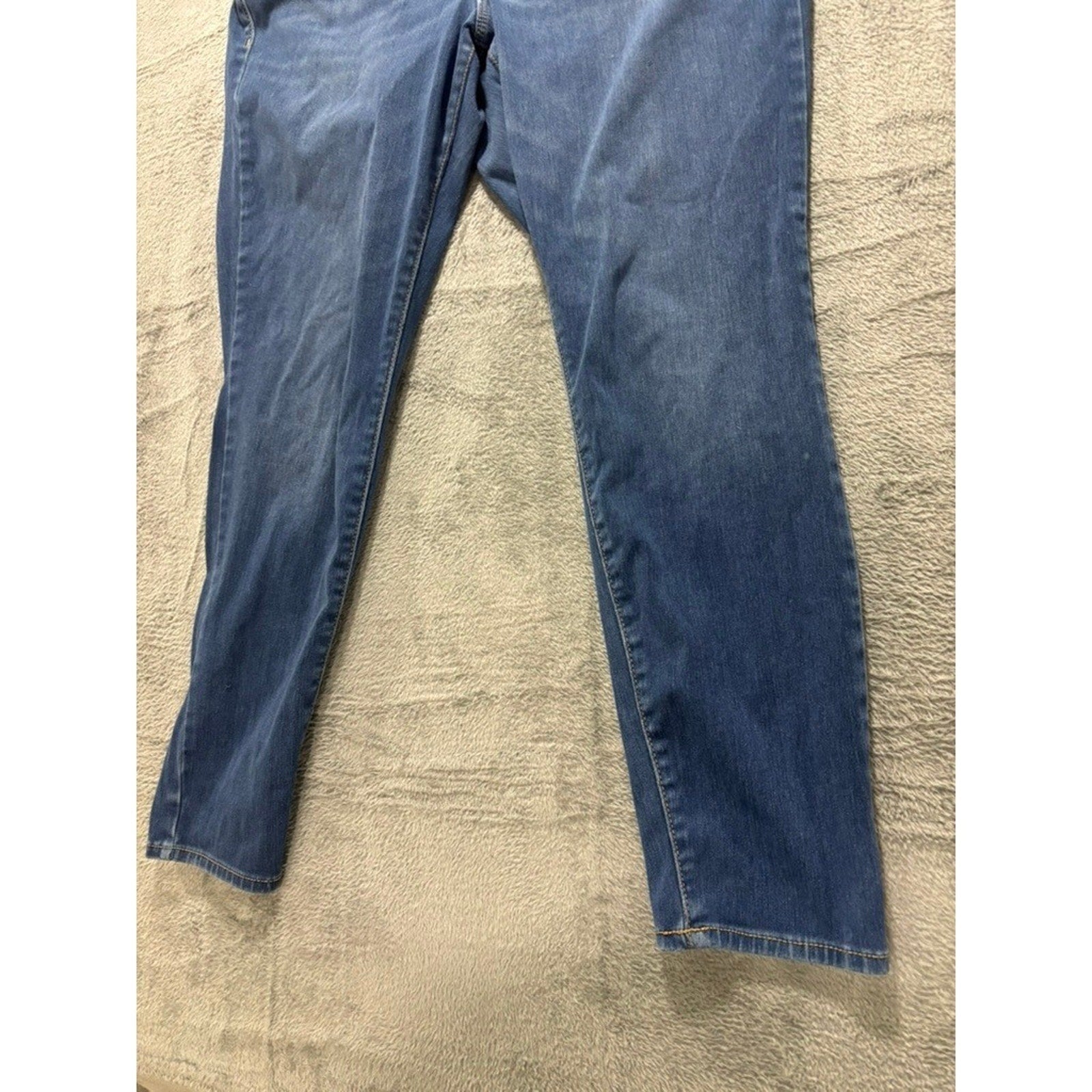 Old Navy Maternity Rockstar Super Skinny Jean Blue Medium Wash Low Panel Size 16