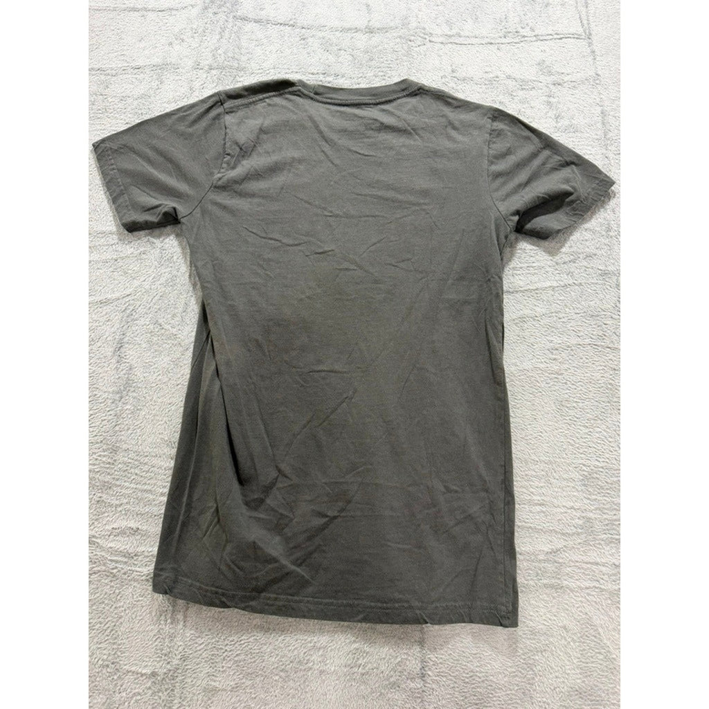 Hard Rock Cafe Munich Guitar Company Graphic T-Shirt Mens Medium Charcoal Grey
