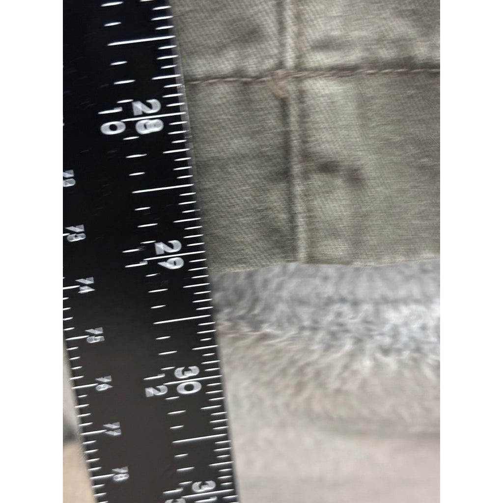 Basic Editions 36x32 Olive Green Cargo Pants Mens Casual Vintage Style