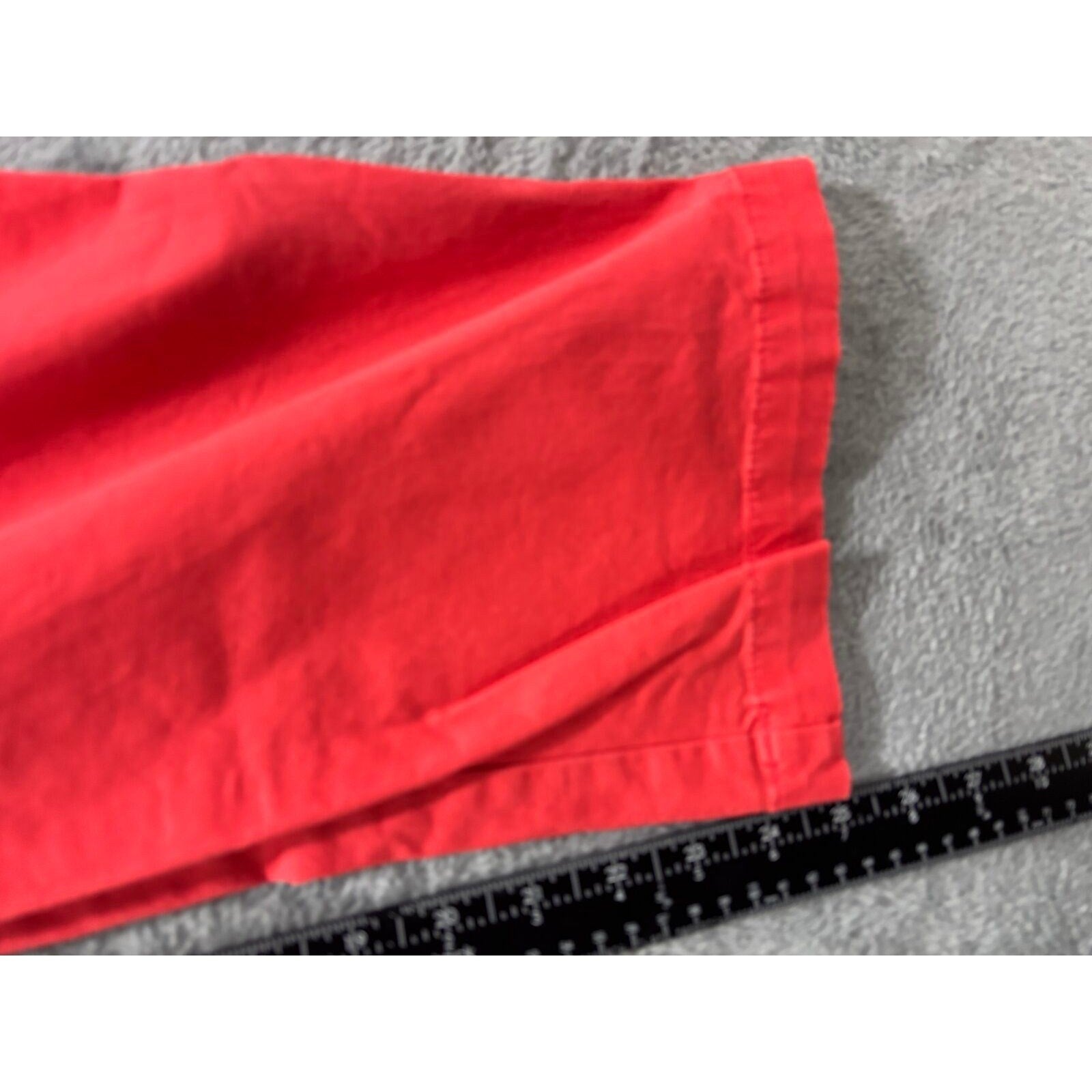 GAP Womens 18 Red Chino Pants Relaxed Crop Casual Preppy