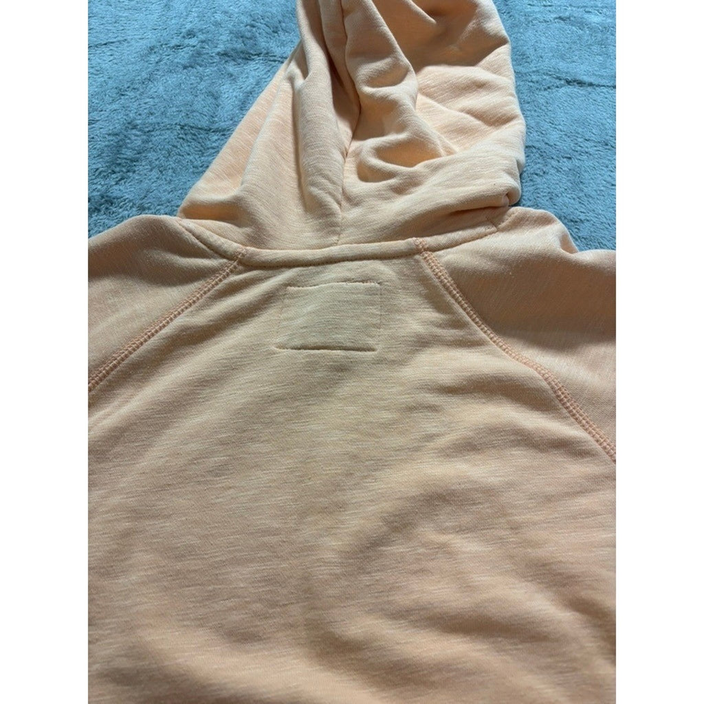 American Eagle M Peach Womens Pullover Hoodie Sweatshirt Cozy Casual Athleisure