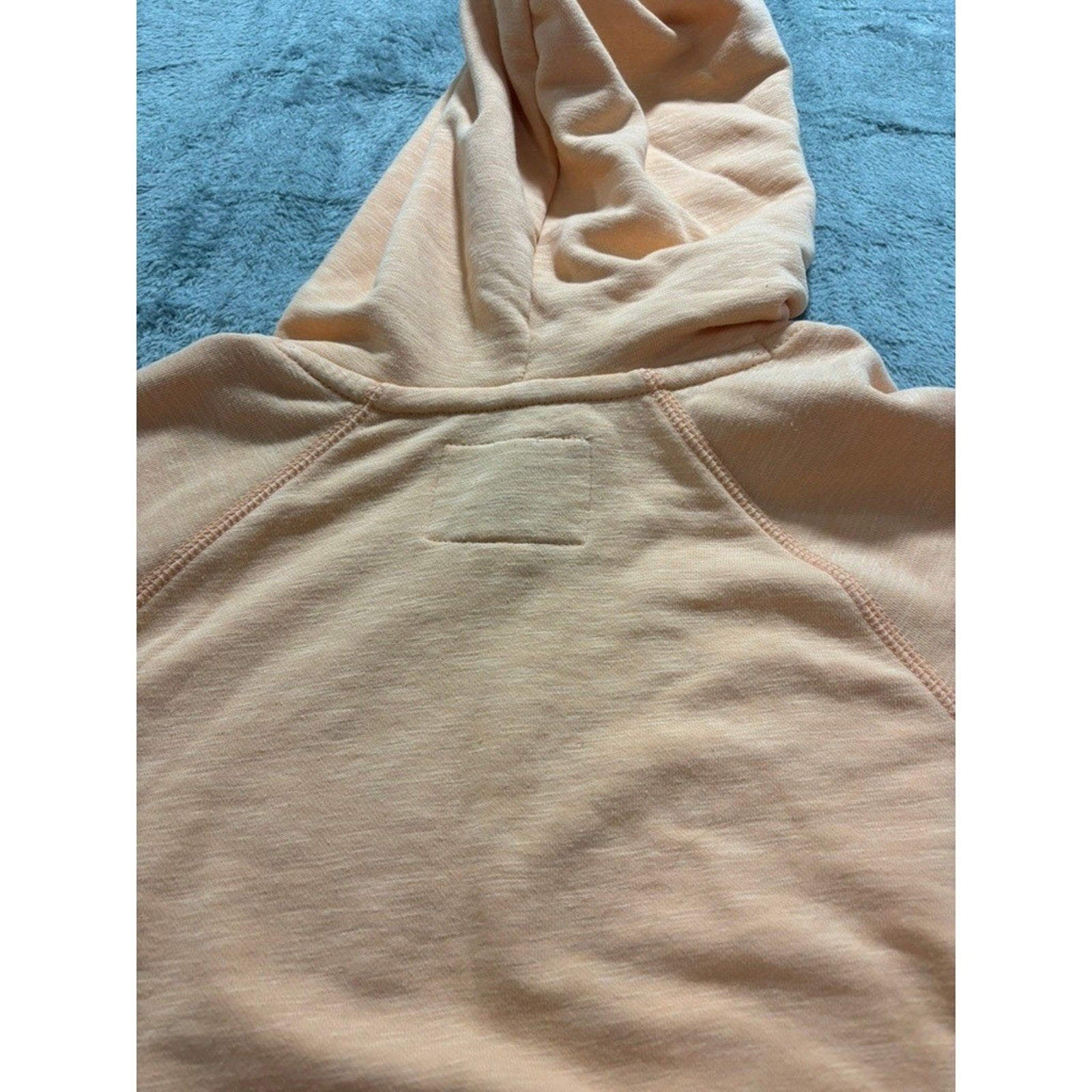 American Eagle M Peach Womens Pullover Hoodie Sweatshirt Cozy Casual Athleisure