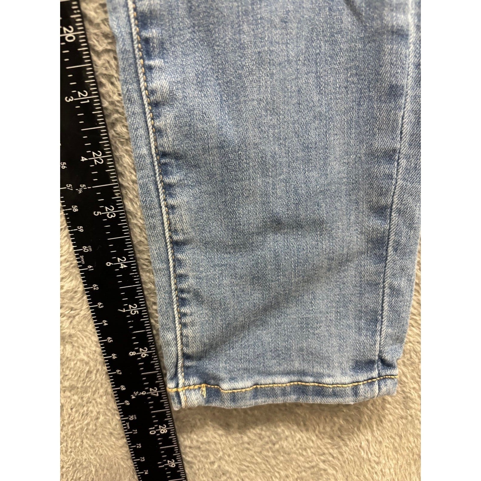 American Eagle Womens 10 Blue Skinny Jeans Ne(x)t Level Stretch Casual Vintage