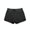 Lands End 16 Black Womens Athletic Shorts Casual Workout Running Gym Athleisure