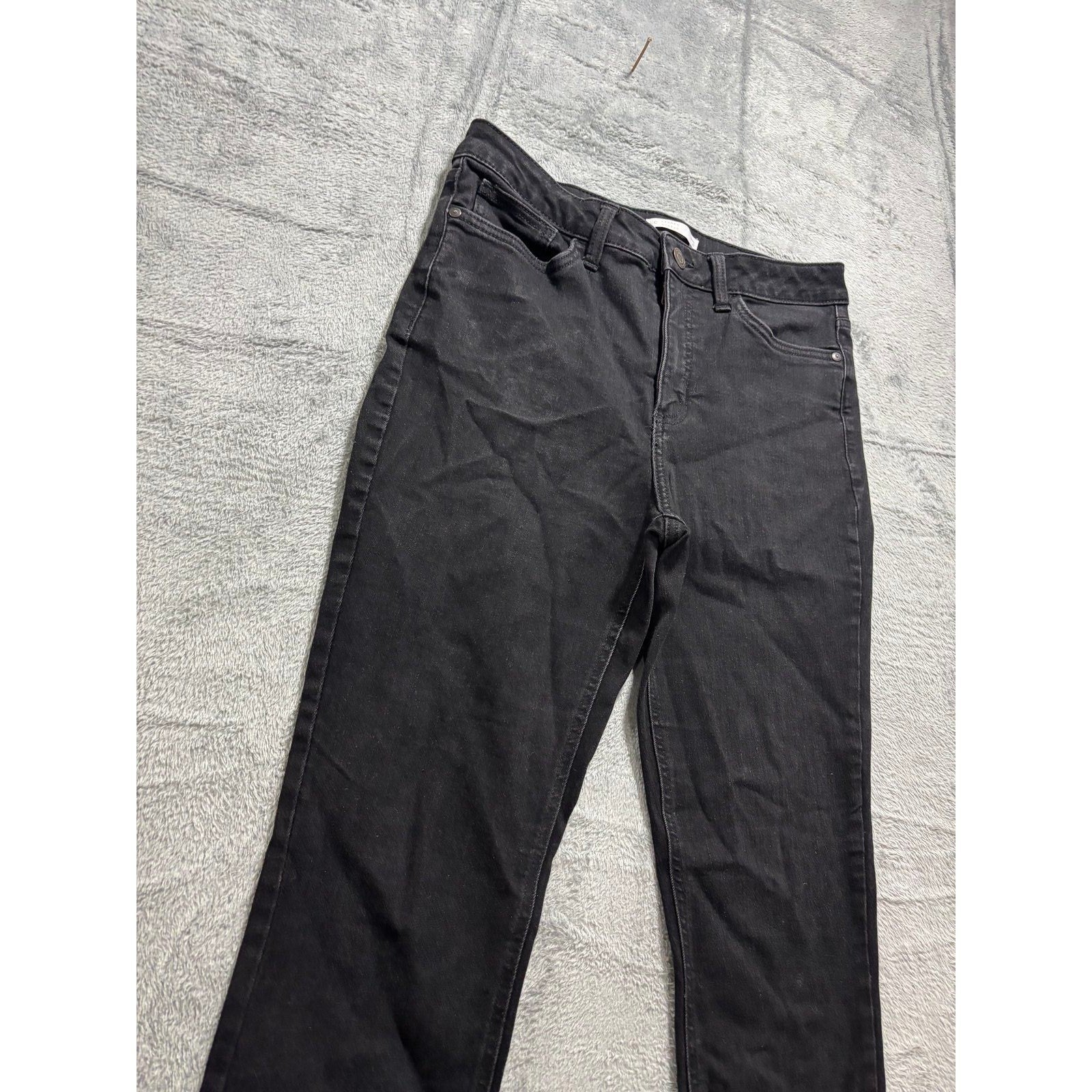 LC Lauren Conrad 10 Black Skinny Jeans Womens Casual Minimalist Coastal Basic