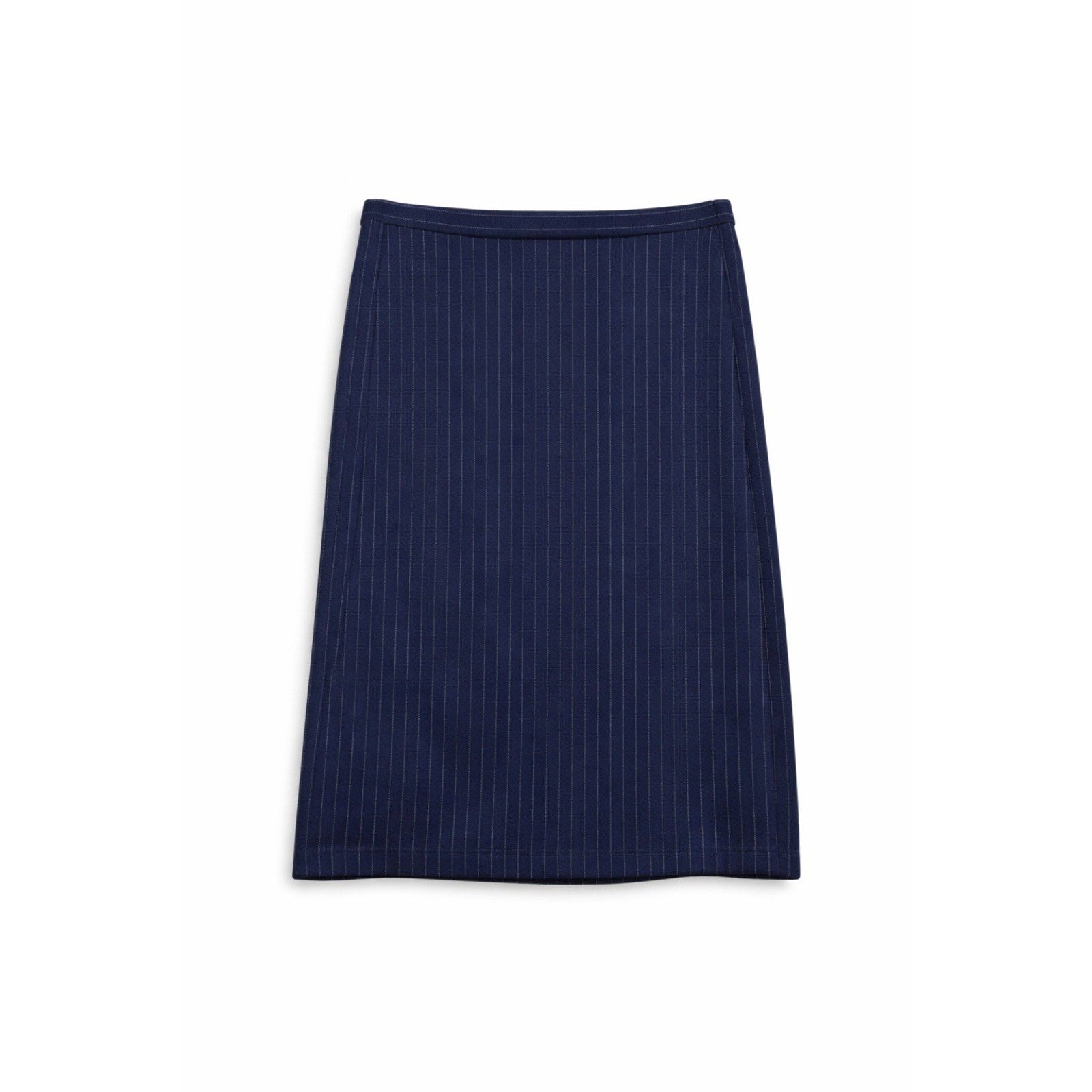 NWT Banana Republic Pinstripe Skirt Navy 4P Chic Pencil Career Workwear Midi