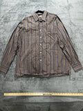 Martin Gordon Men's Multicolor Stripe Shirt Size L