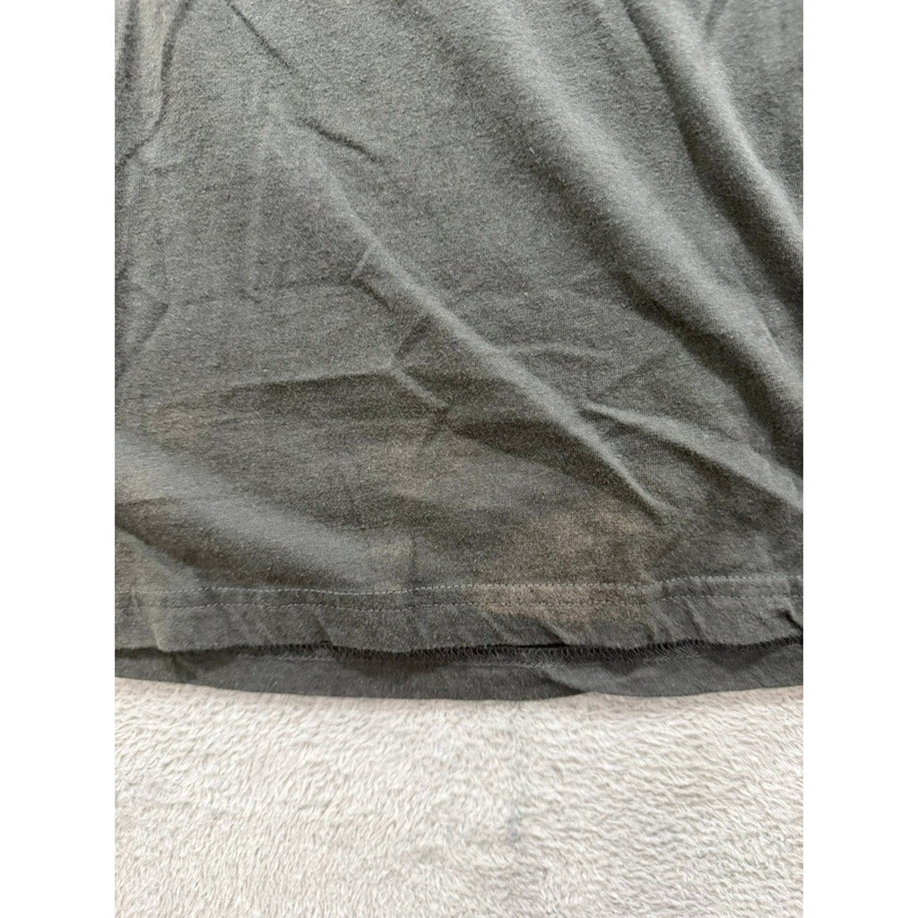 Hard Rock Cafe Munich Guitar Company Graphic T-Shirt Mens Medium Charcoal Grey