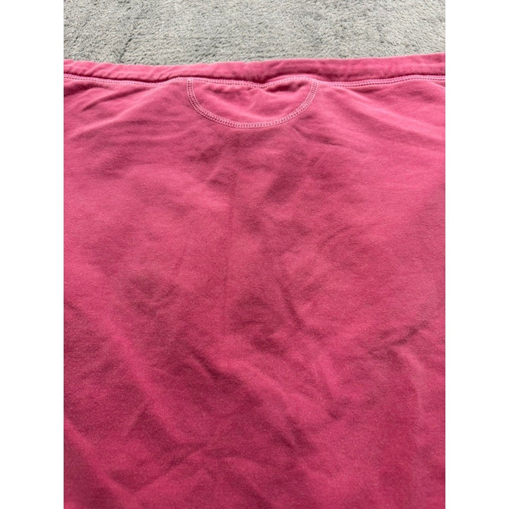 Gap Womens XL Pink Cotton Stretch Drawstring Mini Skirt w Pockets French Terry