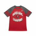 NFL Mens S Red Tampa Bay Buccaneers Super Bowl Champions T-Shirt Casual Vintage