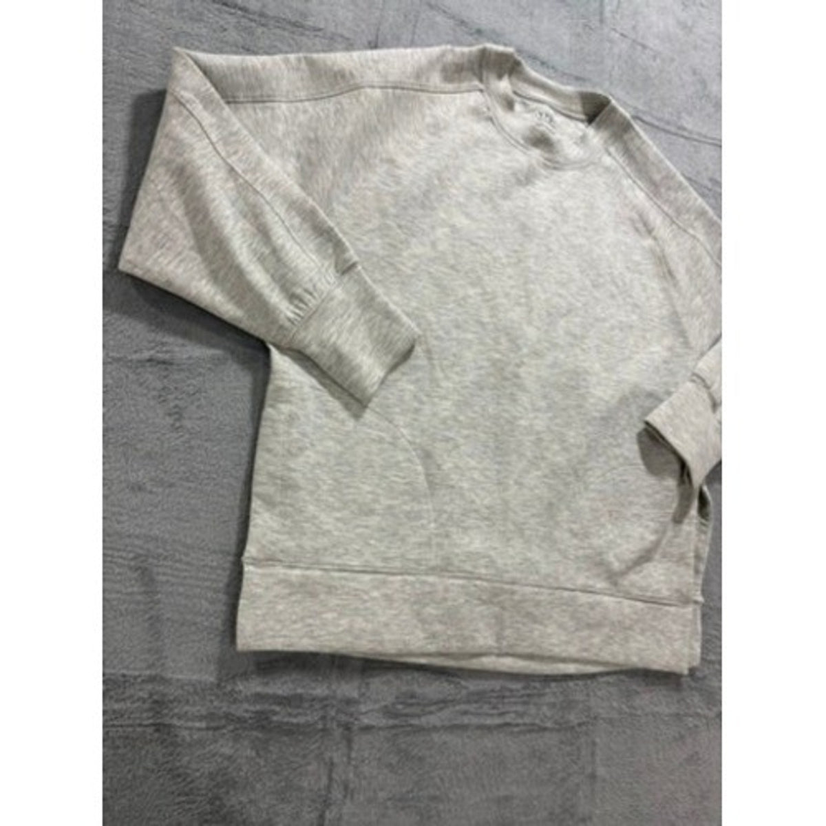 Abercrombie & Fitch YPB neoKNIT Crewneck Sweatshirt Grey Heather Mens Medium