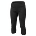 Fabletics XXL Black Moto Ribbed Capri Leggings High Waist Compression Gym