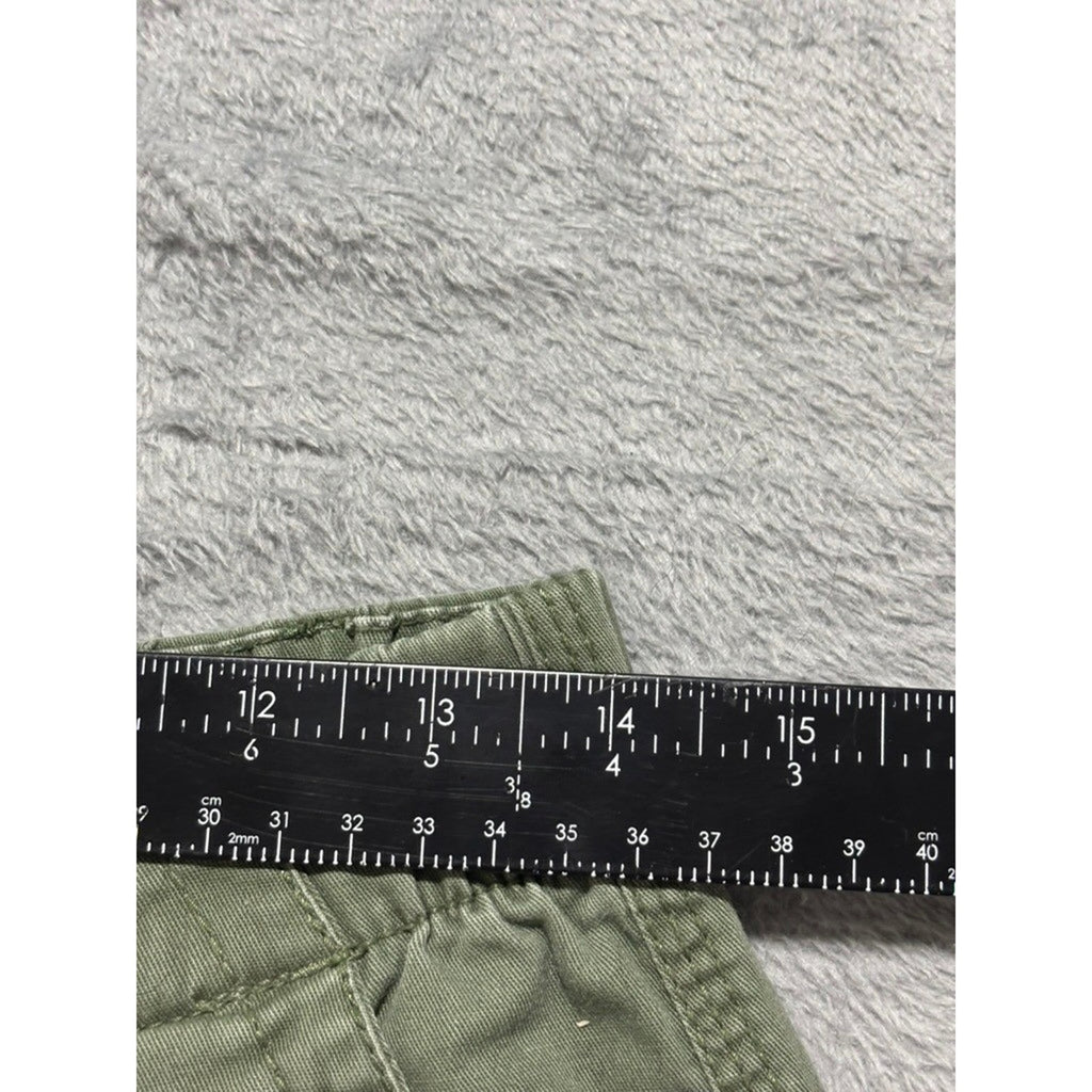 Old Navy M Green Chino Pants Womens Casual Preppy Boho