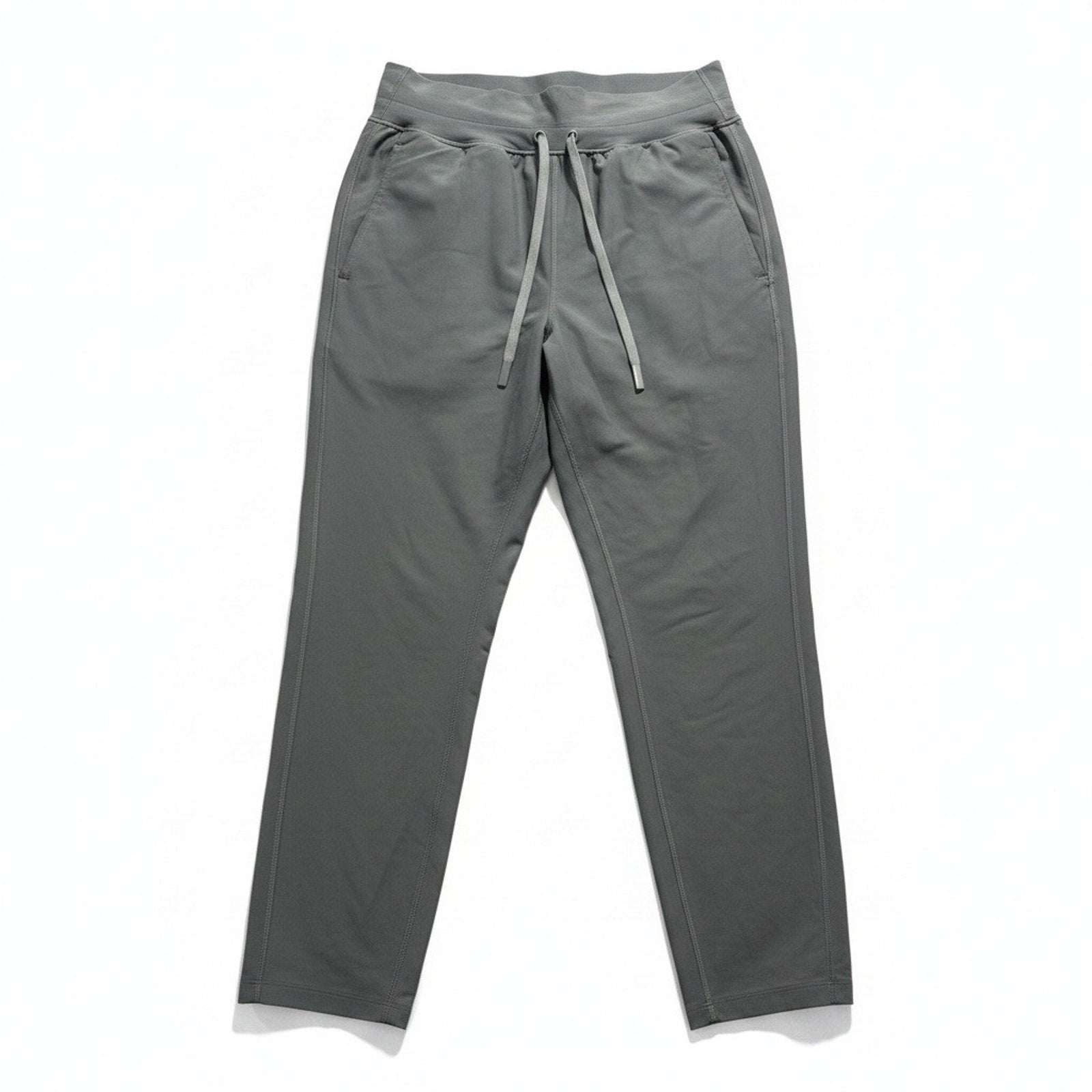 Old Navy Womens L Tall Gray Powersoft High-Rise Jogger Pants Athleisure Casual