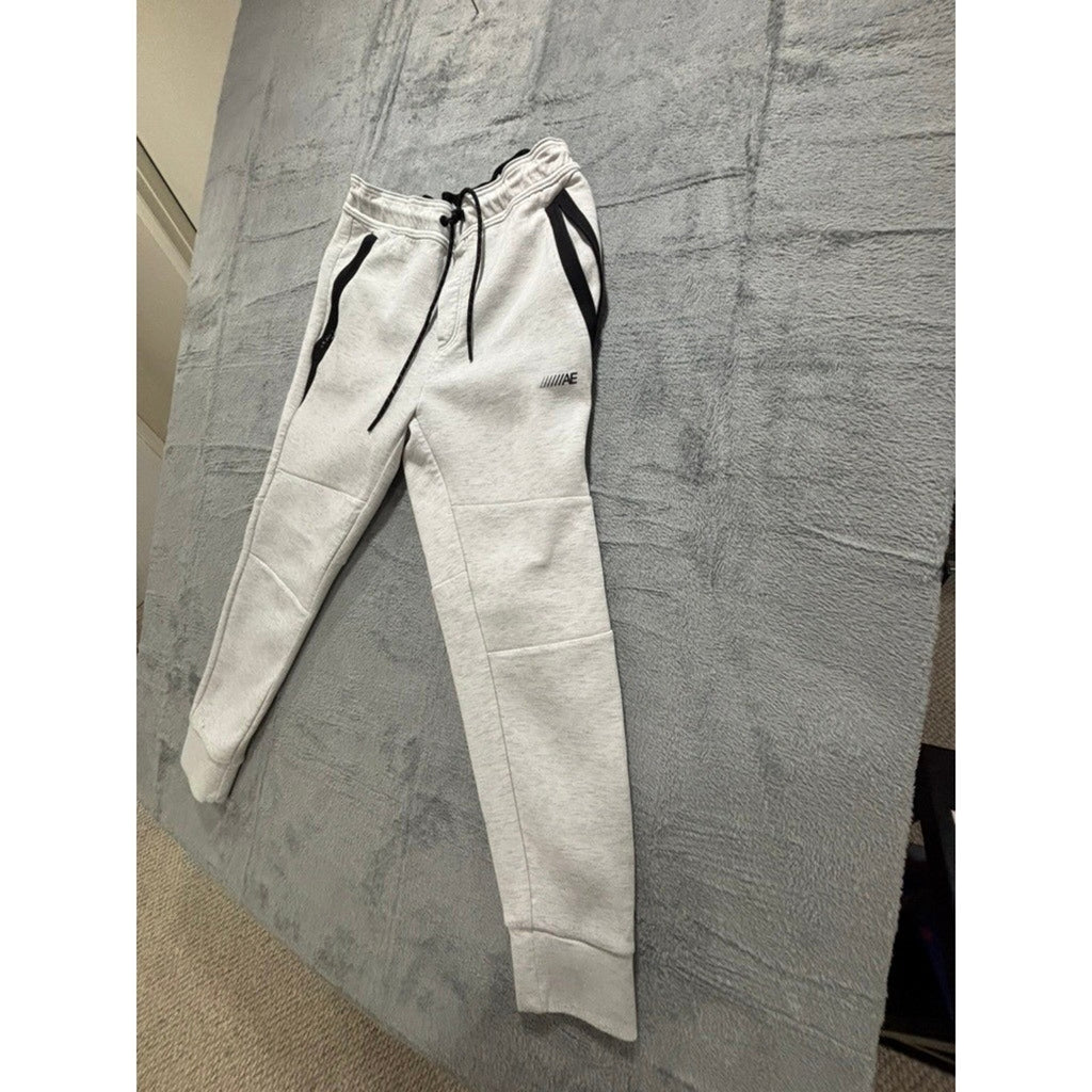 American Eagle M Gray Jogger Sweatpants Athleisure Casual Womens