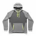 Nike M Gray Therma-FIT Pullover Hoodie Womens Crewneck Swoosh Logo Athleisure