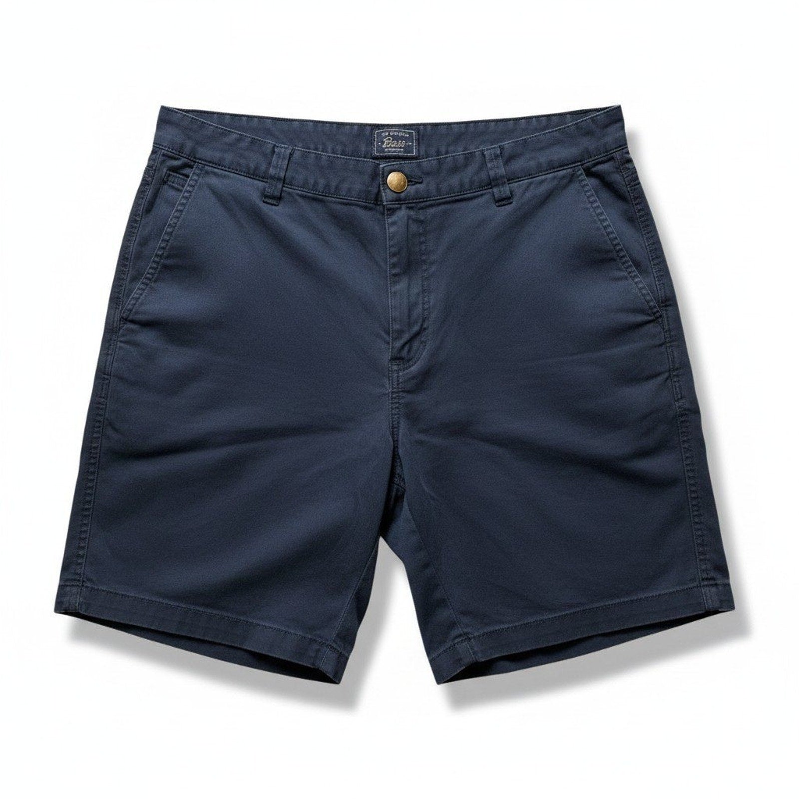 G.H. Bass & Co. 36 Navy Blue Chino Shorts Mens Casual Preppy Summer