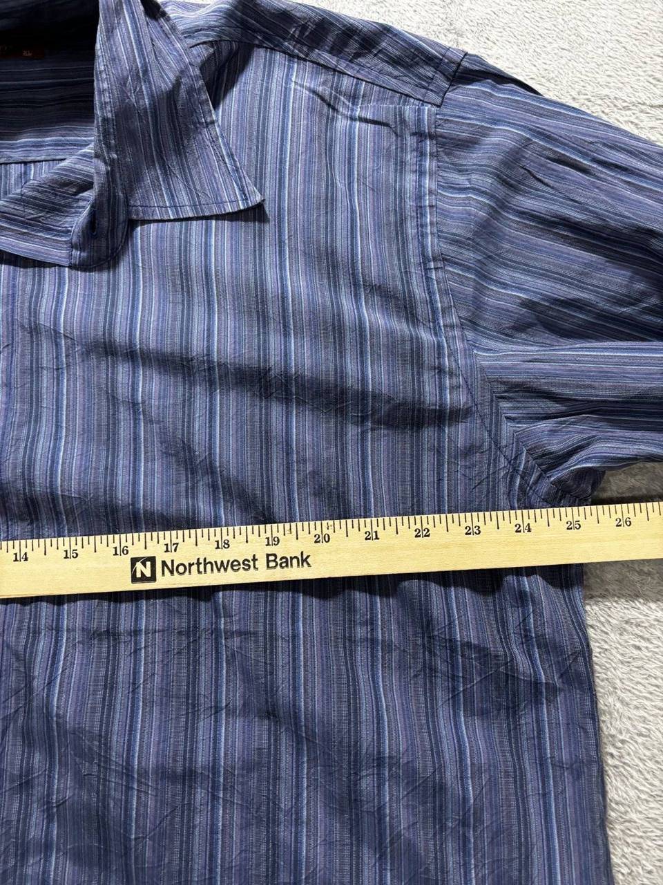 Report Collection Men's Blue Stripe Shirt Size XL, photo 8 of 9