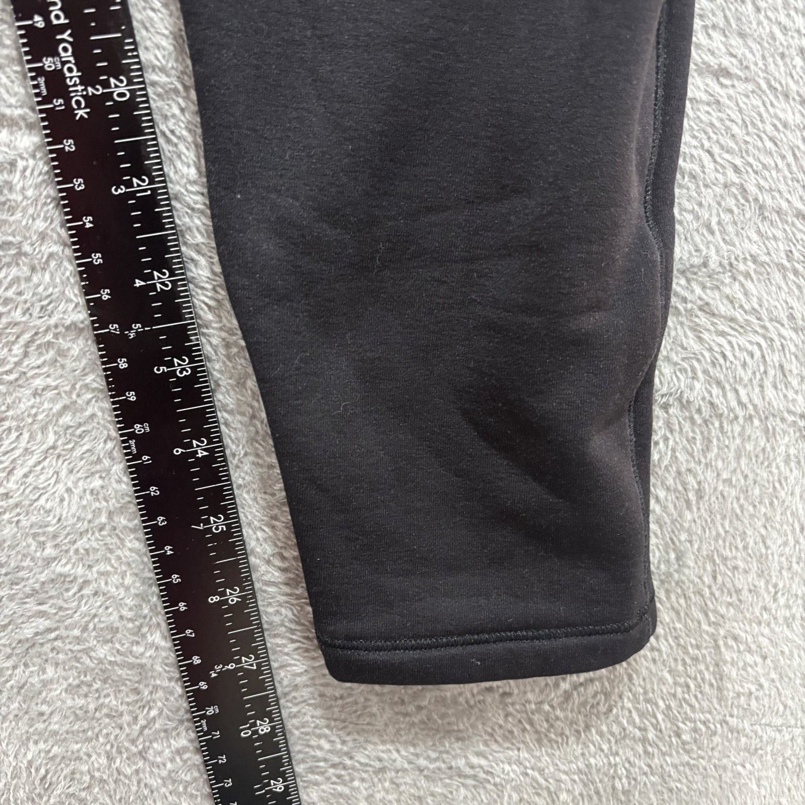 Athleta L Tall Black Altitude Edge Stash Tight Womens Leggings Pocket Run Yoga