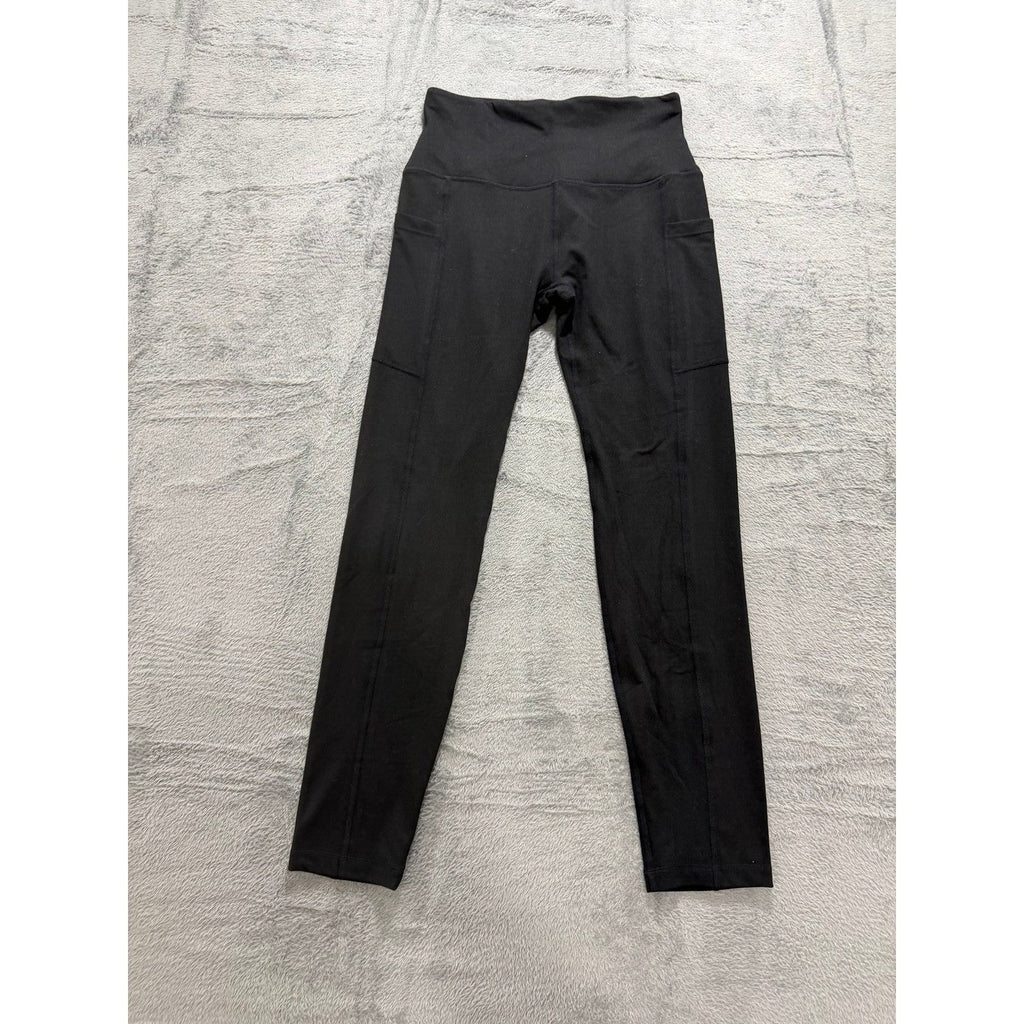 Shapermint Essentials Womens M Black High Waisted Leggings Athleisure Casual