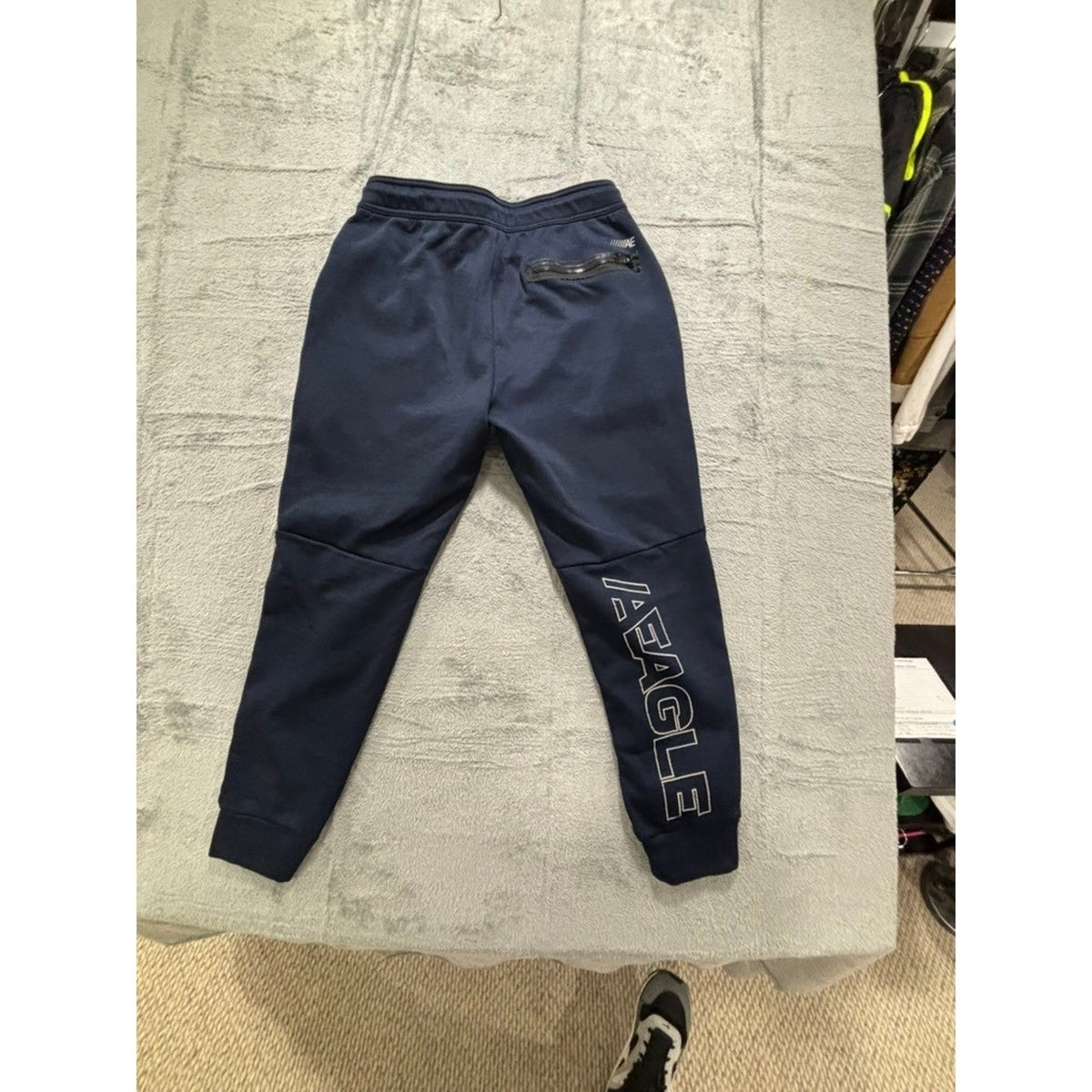 American Eagle M Navy Blue Jogger Sweatpants Athleisure Casual Mens