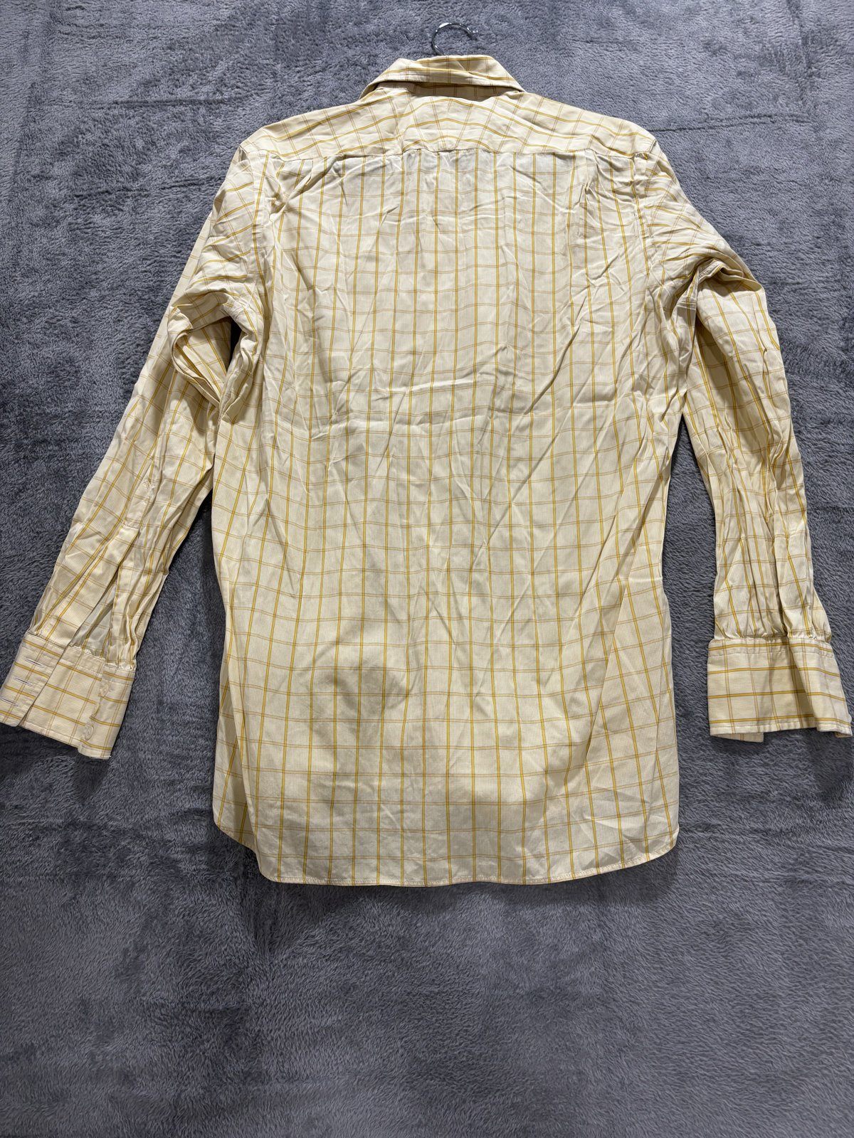 Turnbull & Asser Men's Yellow Check Shirt 15 1/2, photo 6 of 8