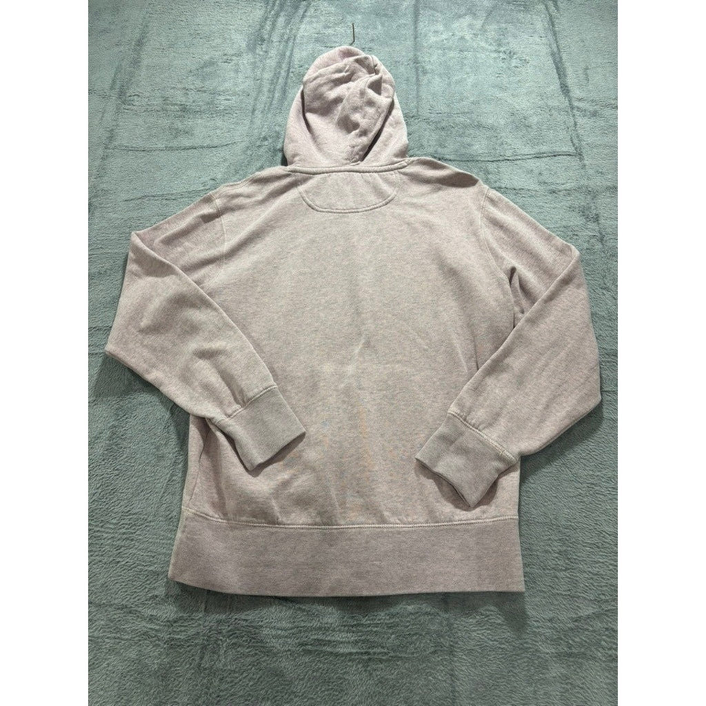 American Eagle Womens S Mauve Pink Graphic Hoodie Sweatshirt Casual Cozy Boho