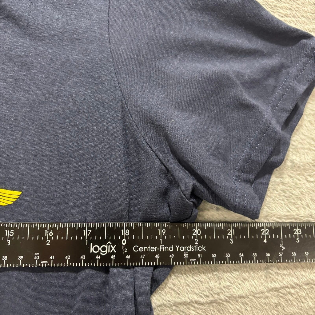 Port & Company L Navy Women LA County Fire Dept Air Operations V-Neck Tee Casual