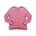Old Navy Womens XL Pink V-Neck Sweater Casual Boho Knit Pullover Top
