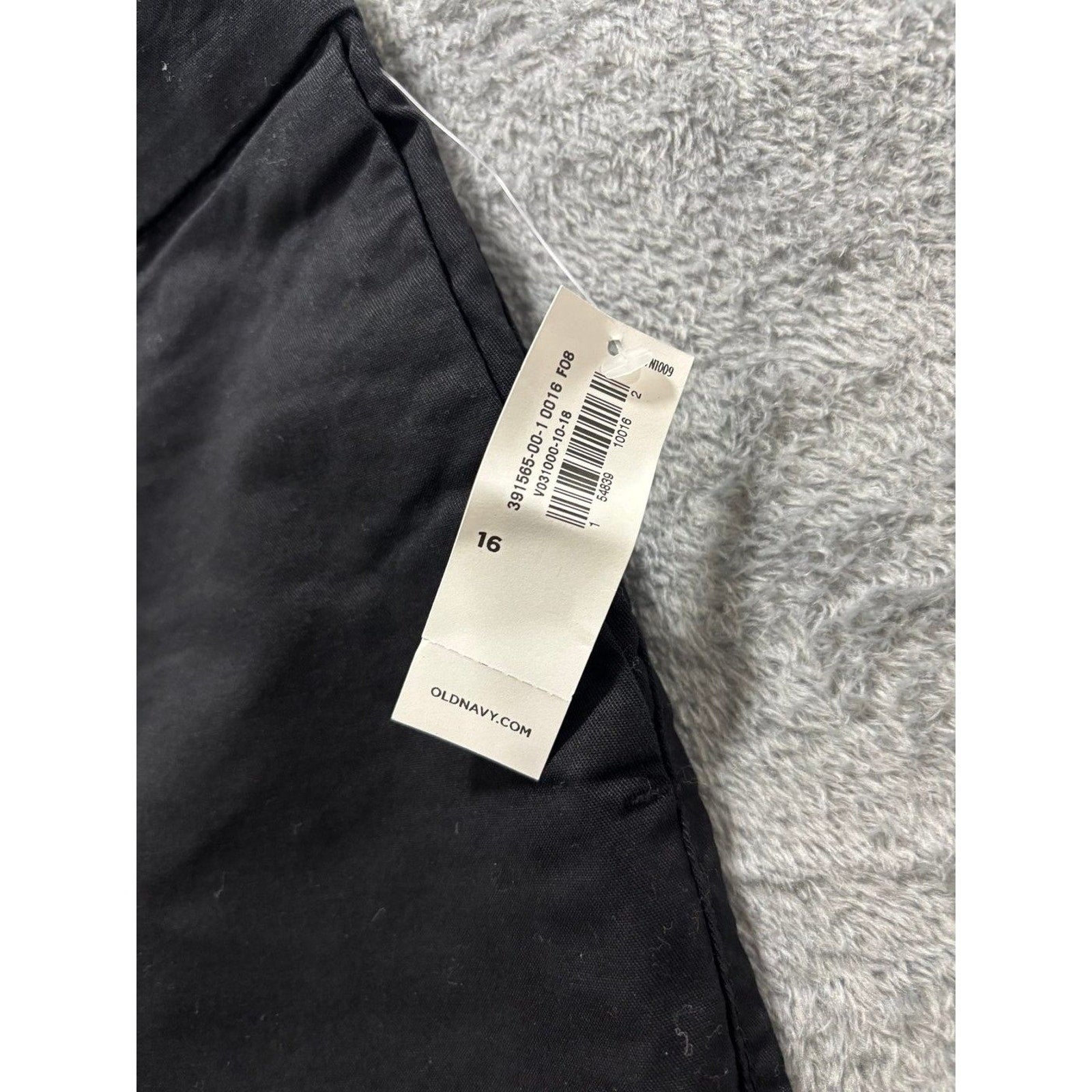 Old Navy 16 Black Womens Chino Shorts Casual Classic Summer
