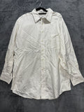 Joseph & Feiss Men's Cream White Shirt 17 1/2 32/33