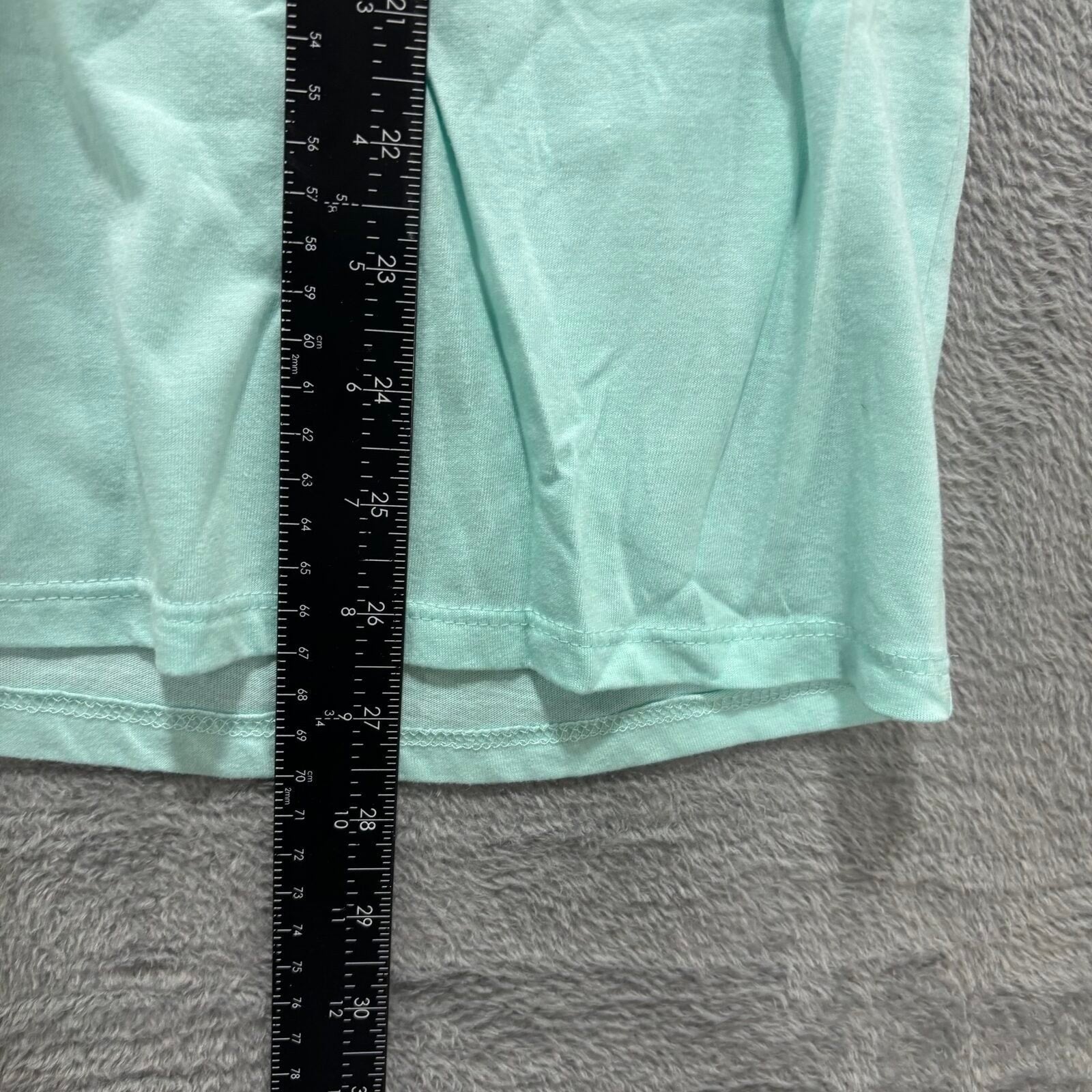 Peanuts Hybrid Womens XL Mint Green Snoopy Graphic T-Shirt Casual Vintage Style