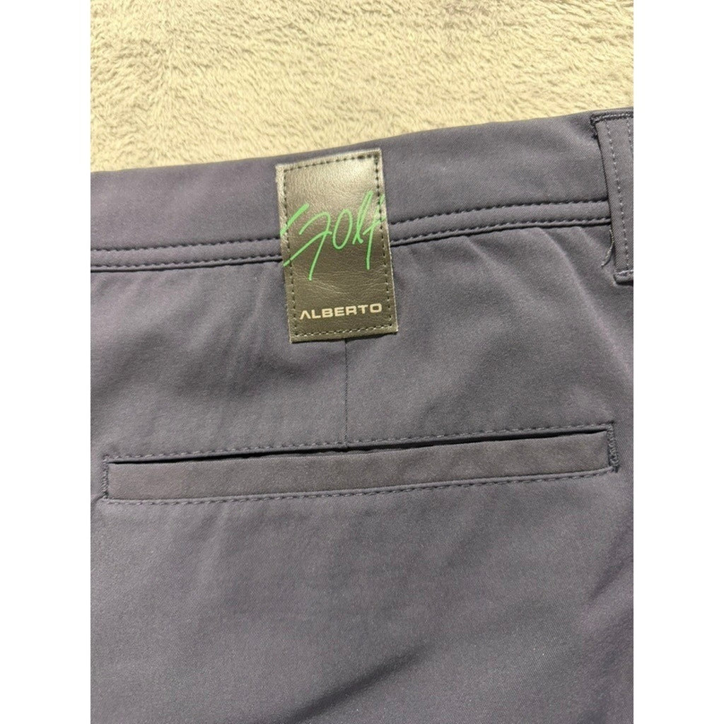 Alberto Golf Shorts Mens 58 US 42 Gray 3xDRY Cooler Performance Stretch Fit