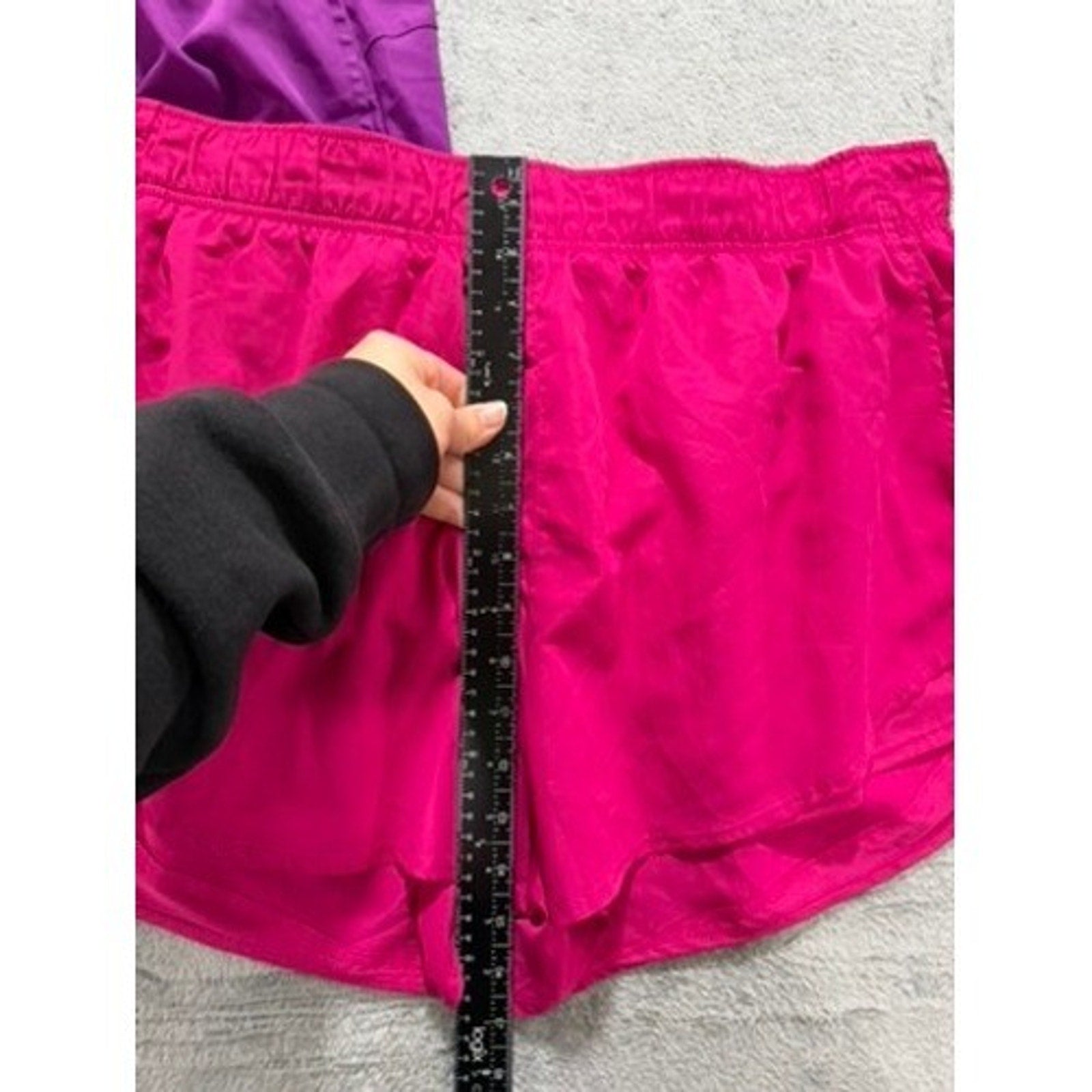 Athletic Works XXXL 22 Running Shorts 2 Pack Purple Pink Mesh Inset Active