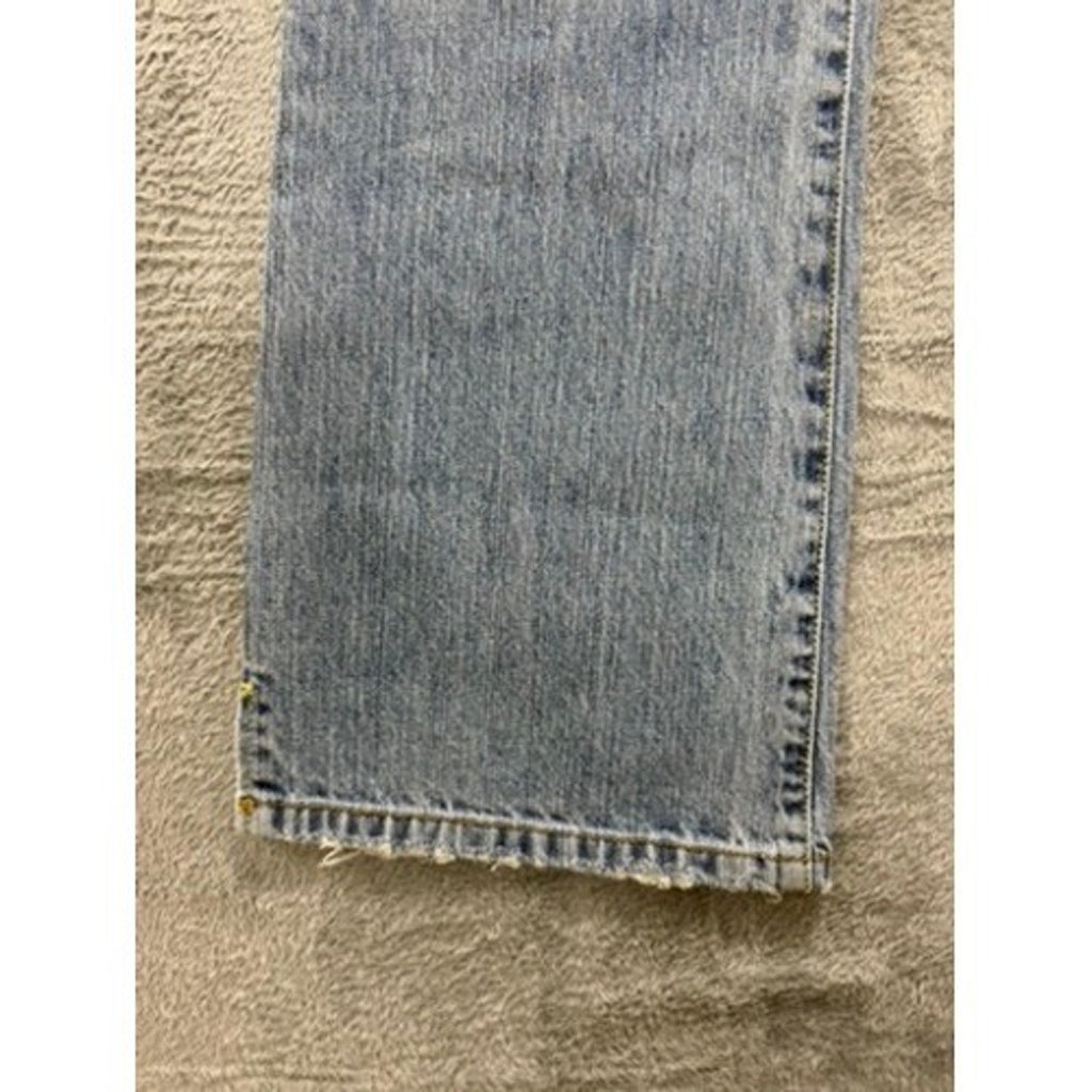 Cruel Girl Low Rise Relaxed Fit Jeans Button Fly Light Wash Denim Size 9 Regular