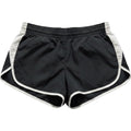 Nike Dri-FIT Tempo Running Shorts Womens Medium Black White Gymwear Training