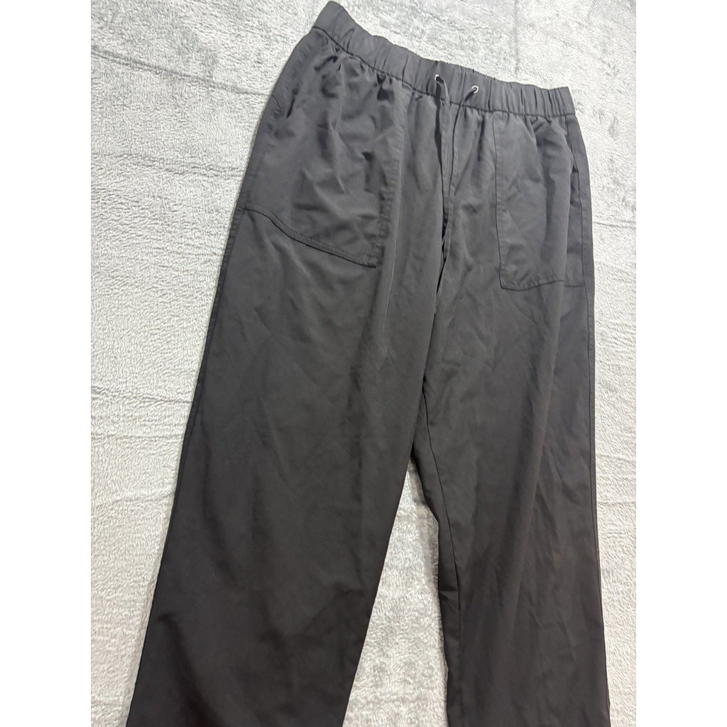 Old Navy Active Womens L Tall Black StretchTech Cargo Jogger Pants Hike Travel