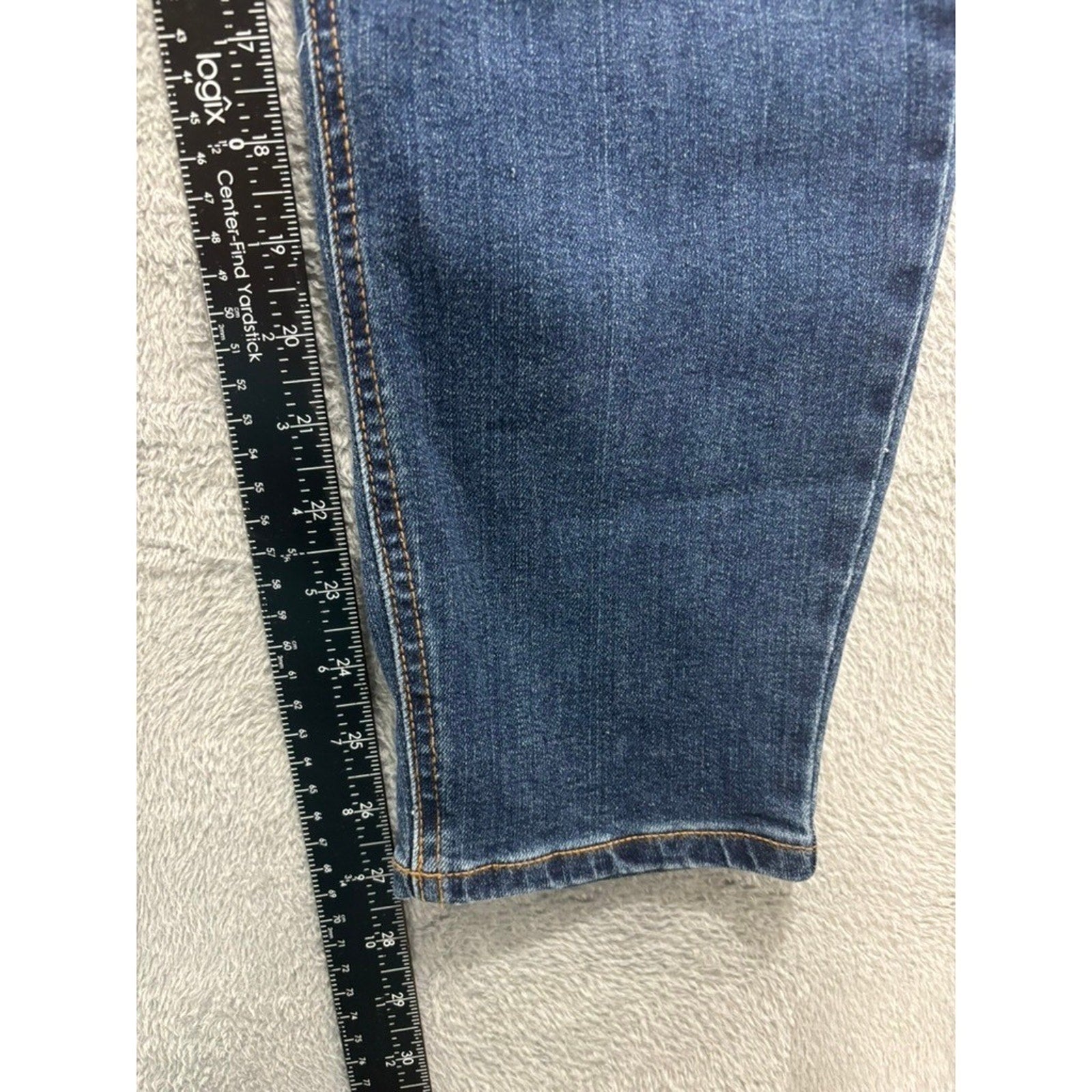 No Boundaries Juniors High Rise Skinny Jeans Size 16 Blue Medium Wash Stretch