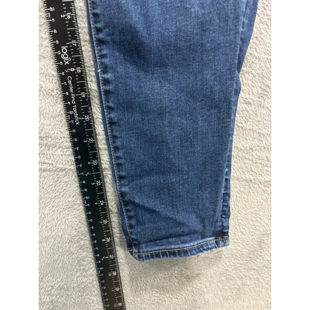American Eagle Hi Rise Jegging Womens 18 Regular Blue Next Level Stretch Plus