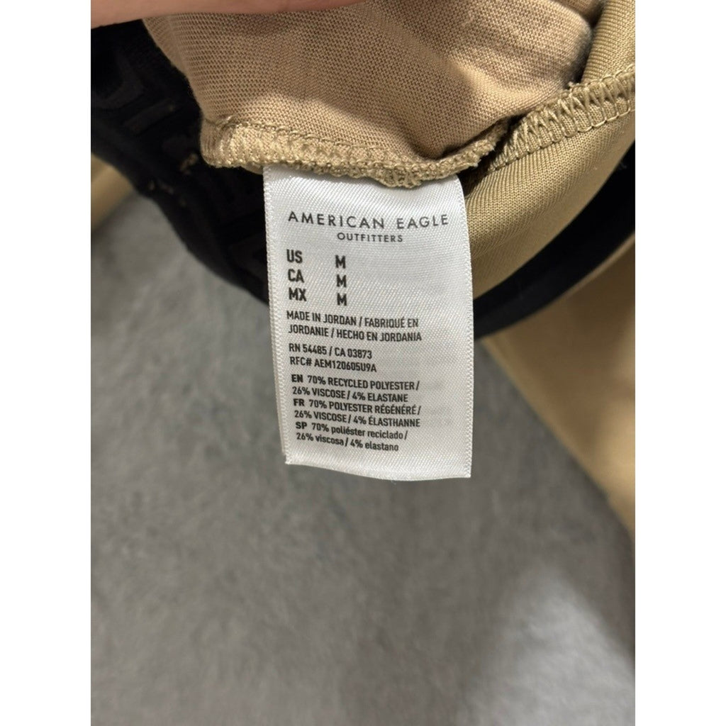 American Eagle M Tan Jogger Pants Athleisure Casual Mens