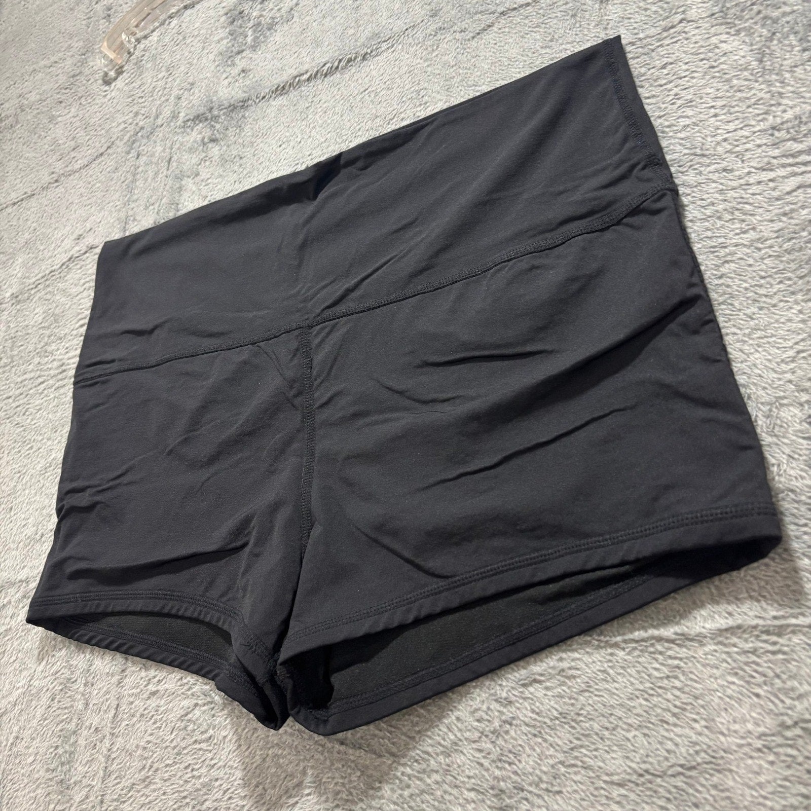 Kona Sol Womens XL Black Swim Shorts Board Shorts Beach Coverup Coastal Swimwear