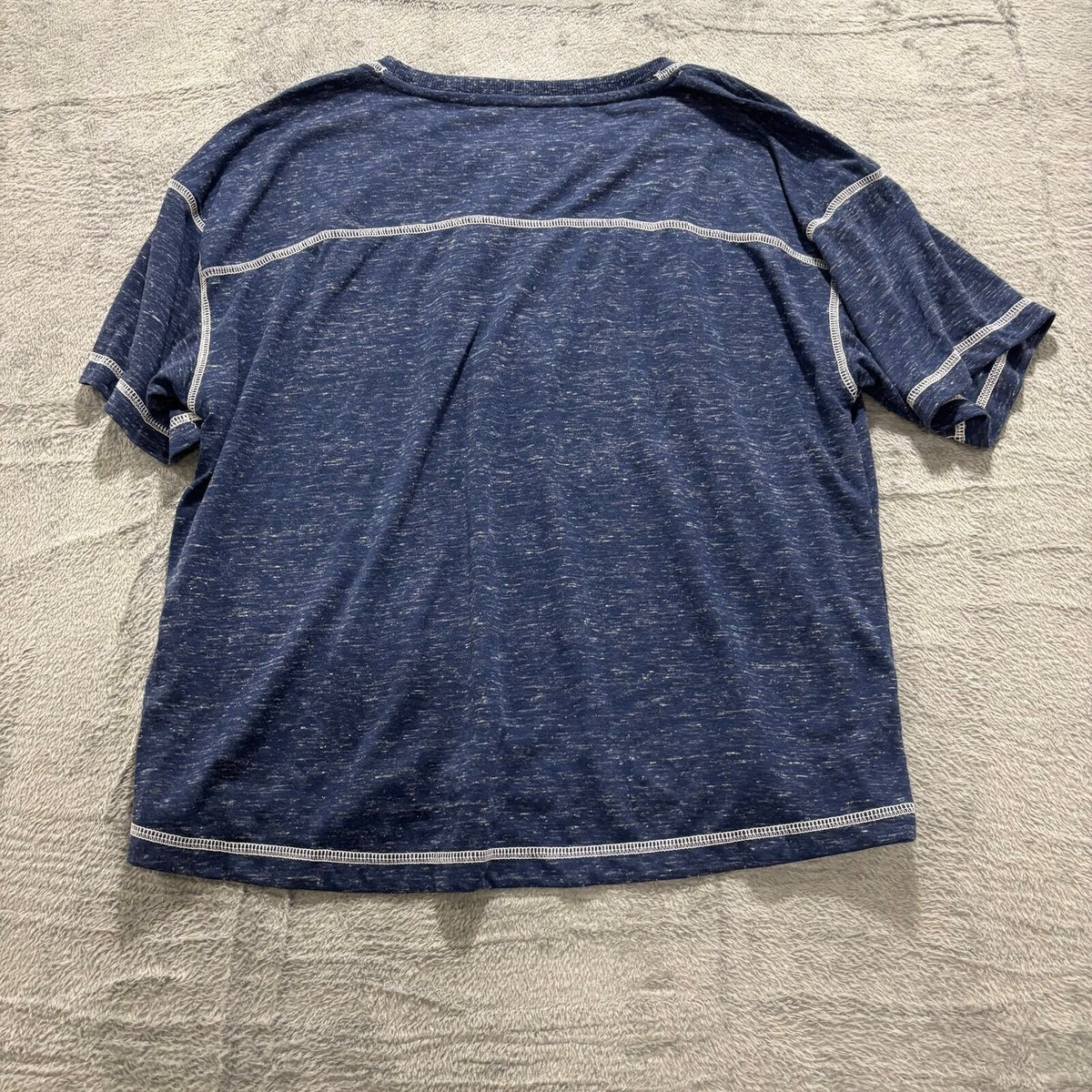 Colosseum XL Blue Penn State Womens T-Shirt Casual Vintage Style Short Sleeve