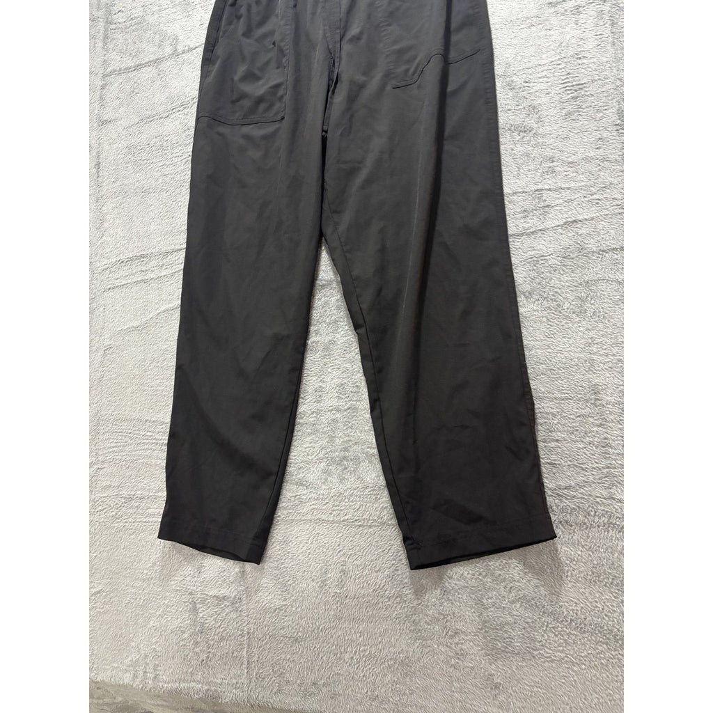 Old Navy Active Womens L Tall Black StretchTech Cargo Jogger Pants Hike Travel