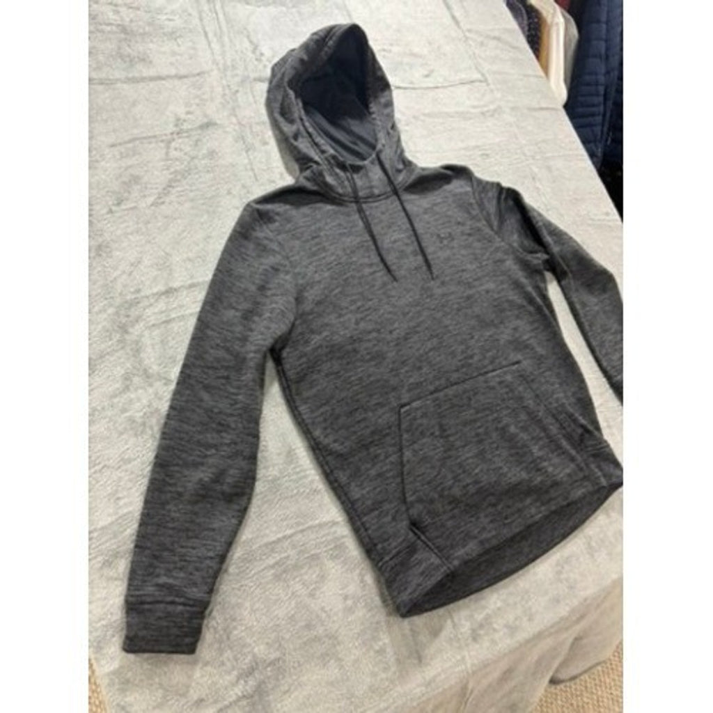 Under Armour M Charcoal Gray ColdGear Pullover Hoodie Athleisure Casual Womens