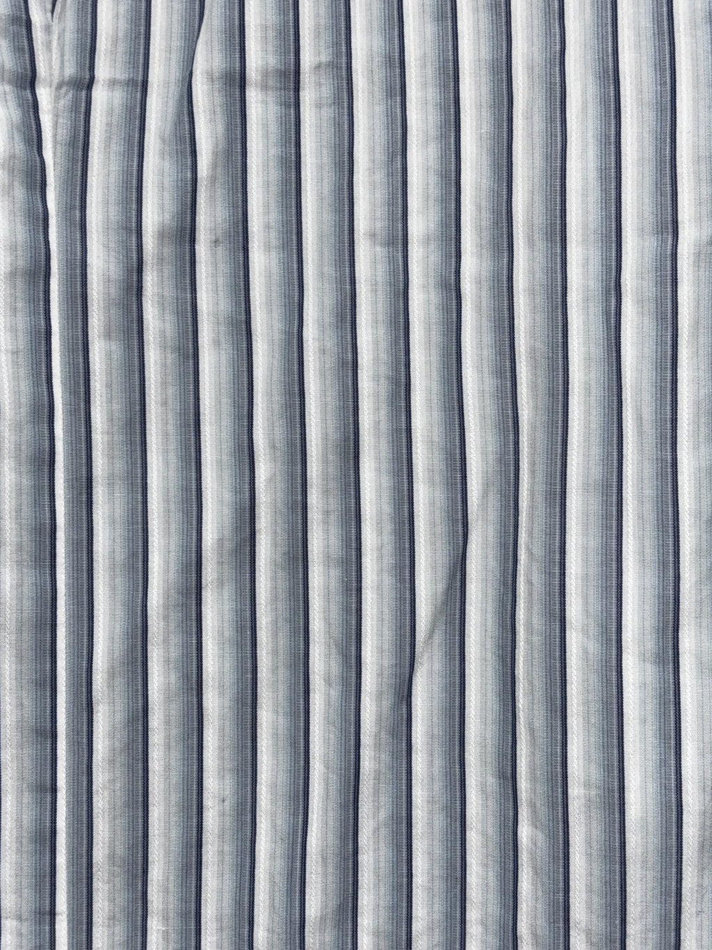 Hugo Boss Men's Blue Gray Stripe Dress Shirt 39/40 M, photo 5 of 10