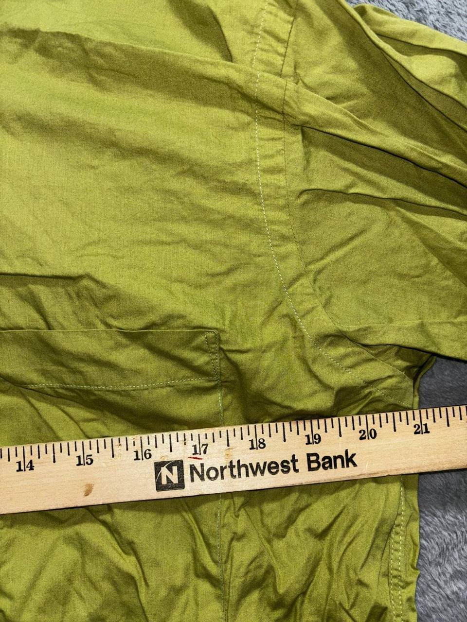 Ike Behar Men's Chartreuse Green Dress Shirt 16-32, photo 5 of 10