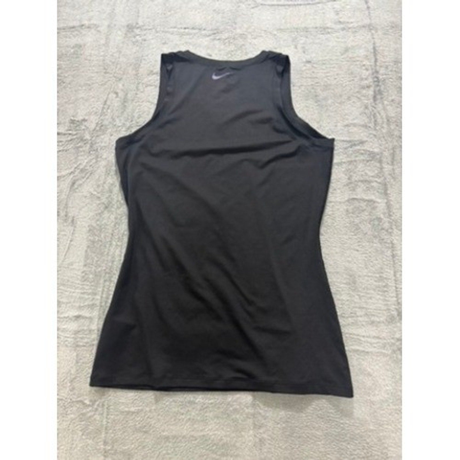 Nike Pro Ravens Tank Top Womens Large Dri Fit NFL Black Athletic Training